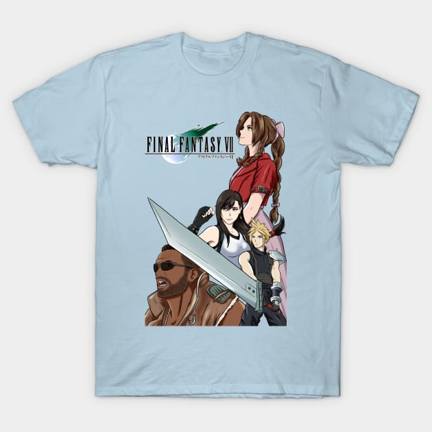 FF7 T-Shirt by John Caden 64